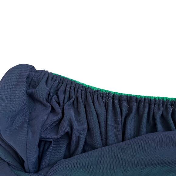 Staud Kanha Reversible Mesh Halter Dress Clover Green Deep Sea Blue Maxi Dress - Picture 13 of 16